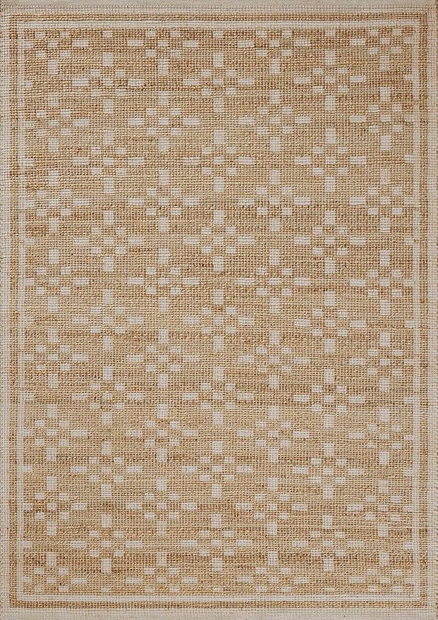 Loloi Chris Loves Julia Judy Collection JUD-07 Natural/Ivory 2'-3" x 3'-9" Accent Rug