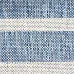 Nourison Home Positano Navy Ivory 5' x 7' Area Rug - Easy Clean, Non Shedding, Bed Room, Living Room, Dining Room, Kitchen (5' x 7')