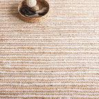 SAFAVIEH Cape Cod Collection Area Rug - 5' x 8', Natural & Ivory, Handmade, Braided Design, Ideal for The Living Room, Bedroom, Dining Room (CAP151A-5)