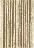Dash and Albert Calder Stripe Kelp Handwoven Jute Rug, 5 X 8 Feet, Green Stripe Pattern