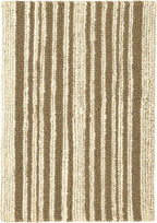 Dash and Albert Calder Stripe Kelp Handwoven Jute Rug, 5 X 8 Feet, Green Stripe Pattern
