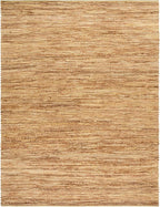 SAFAVIEH Area Rug 6x9 - Cape Cod Collection - Yellow & Natural, Handmade Jute & Cotton, Ideal for Living Room, Bedroom, Dining Space (CAP236C)