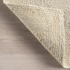 Rugs USA Juniper Tiled Jute Area Rug, 2'6" x 8', Ivory
