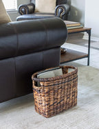 BirdRock Home Seagrass Magazine Basket