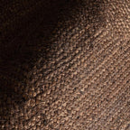 Rugs USA Juniper Tiled Jute Area Rug, 7'6" x 9'6", Dark Brown
