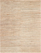 SAFAVIEH Area Rug 11x15 - Natural Fiber Collection - Large - Natural, Handmade Jute, Braided Woven Design, Ideal for Living Room, Bedroom (NF212A)