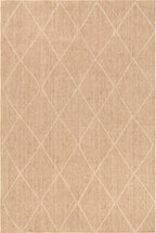 Nuloom Billy Ivory, 5' x 8', Recycled Polyester, Soft and Textured, High Traffic, Stain Resistant, Easy Clean, Durable, Machine Washable Runner for Bedroom, Living Room, Dining, Den, Foyer, Entryway