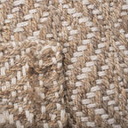 SAFAVIEH Natural Fiber Collection Area Rug - 10' x 14', Natural & Ivory, Handmade Boho Farmhouse Woven Jute, Ideal for High Traffic Areas in Living Room, Bedroom (NF185A)