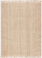 SAFAVIEH Natural Fiber Collection Area Rug - 10' Square, Natural, Handmade Jute, Ideal for The Living Room, Dining, Bedroom (NF809A)