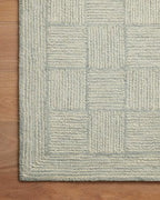 Loloi Chris Loves Julia Francis Collection FRA-03 Silver/Sky 2'-3" x 3'-9" Accent Rug