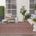 Nourison Home Positano Natural 9' x 12' Area Rug - Easy Clean, Non Shedding, Bed Room, Living Room, Dining Room, Kitchen (9' x 12')