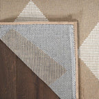 Nourison Home Washable Modern Jute Natural Ivory 2'3" x 7'6" Area Rug - Easy Clean, Non Shedding, Bed Room, Living Room, Dining Room, Kitchen (8' Runner)