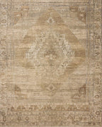 Loloi Amber Lewis Cambria Collection CBR-03 Taupe/Antique Bronze 5'-0" x 7'-6" Area Rug Jute, Neutral, Vintage Style, Antique Tone, Living, Bedroom, Dining, Carpet