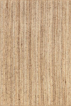 nuLOOM 8 Square Rigo Jute Hand Woven Area Rug, Natural, Solid Farmhouse Design, Natural Fiber, For Bedroom, Living Room, Dining Room, Hallway, Office, Kitchen, Entryway