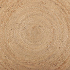 · REDEARTH · Round Area Rug - 10 Feet Braided Natural Jute Rug- Artisan Made Reversible Boho Jute Rugs for Bedroom - Kitchen - Living Room - Farmhouse - Aesthetic Home Decor - Handmade Vintage Decor