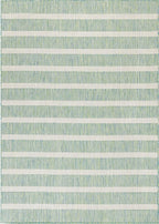 Nourison Home Positano Blue Green Ivory 9' x 12' Area Rug - Easy Clean, Non Shedding, Bed Room, Living Room, Dining Room, Kitchen (9' x 12')