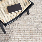 SAFAVIEH Natural Fiber Collection Runner Rug - 2'3" x 10', Silver & Natural, Handmade Woven Fringe Jute, Ideal for High Traffic Areas in Living Room, Bedroom (NF826G)