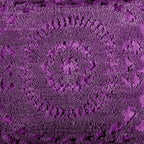 Better Trends Rio Collection is Super Soft and Light Weight in Floral Design 100% Cotton Tufted Unique Luxurious Machine Washable Tumble Dry, Standard Sham, Plum