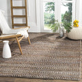 SAFAVIEH Area Rug 5x8 - Natural Fiber Collection - Beige, Handmade Jute, Braided Woven Design, Ideal for Living Room, Bedroom (NF212B)