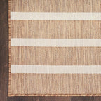Nourison Home Positano Jute Ivory 2' x 6' Area Rug - Easy Clean, Non Shedding, Bed Room, Living Room, Dining Room, Kitchen (6' Runner)