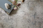 Loloi Loren Collection LQ-04 Silver/Slate 5'-0" x 7'-6" Area Rug