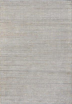 nuLOOM 8x10 Elfriede Jute & Cotton Hand Woven Area Rug, Grey, Solid Rustic Farmhouse Style, Weaved Design, Natural Fiber, For Bedroom, Living Room, Dining Room, Hallway, Office, Entryway