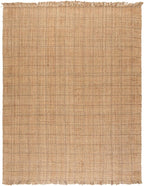 SAFAVIEH Area Rug 8x10 - Natural Fiber Collection - Large - Natural, Handmade Jute, Ideal for Living Room, Bedroom, Dining Space (NF602A)