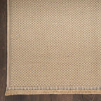 Nourison Home Washable Jute Natural 2'3" x 7'6" Area Rug - Easy Clean, Non Shedding, Bed Room, Living Room, Dining Room, Kitchen (8' Runner)