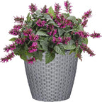 Classic Home and Garden Nantucket Planter, 8" Harbor Gray