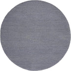 SAFAVIEH Natura Collection Area Rug - 6' Round, Dark Grey, Handmade Wool Blend, Textured Design, Ideal for Living Room, Bedroom, Dining Space (NAT425H)
