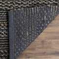 SAFAVIEH Natural Fiber Collection Accent Rug - 2' x 3', Charcoal, Handmade Jute, Braided Woven Design, Ideal for Entryway, Living Room, Bedroom (NF212C)