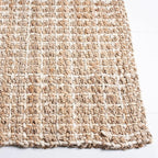 SAFAVIEH Natural Fiber Collection Runner Rug - 2'3" x 8', Natural, Handmade Boho Farmhouse Woven Jute, Ideal for High Traffic Areas in Living Room, Bedroom (NF187A)