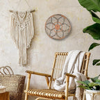 Clinton Calicep & Nicolea Woven Wall Basket Decor Set of 3 - Modern Boho Rustic Wicker Hanging Wall Baskets - Natural Decorative Storage for Bedroom, Kitchen, Living Room & Dining Room