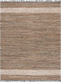 SAFAVIEH Area Rug 8x10 - Cape Cod Collection - Large - Green & Beige, Handmade Denim & Jute, Ideal for Living Room, Bedroom, Office, Dining Space (CAP153Y)