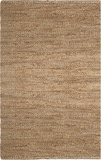 SAFAVIEH Area Rug 4x6 - Natural Fiber Collection - Natural, Handmade Jute, Braided Woven Design, Ideal for Entryway, Living Room, Bedroom (NF212A)