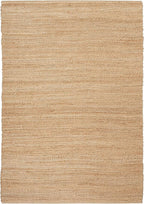 Nourison Home Natural Jute Bleached 5' x 7' Area Rug - Easy Clean, Non Shedding, Bed Room, Living Room, Dining Room, Kitchen (5' x 7')