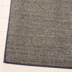 Martha Stewart x SAFAVIEH Area Rug Collection - 3' x 5', Charcoal, Sisal & Jute, Farmhouse Style, Ideal for Living Room, Bedroom, Foyer, Accent Space (MSR9501F)
