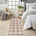 Nourison Home Washable Modern Jute Natural Ivory 2'3" x 7'6" Area Rug - Easy Clean, Non Shedding, Bed Room, Living Room, Dining Room, Kitchen (8' Runner)