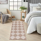 Nourison Home Washable Modern Jute Natural Ivory 2'3" x 7'6" Area Rug - Easy Clean, Non Shedding, Bed Room, Living Room, Dining Room, Kitchen (8' Runner)