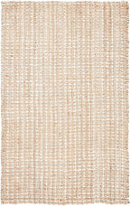SAFAVIEH Area Rug 8x10 - Natural Fiber Collection - Large - Natural, Handmade Woven Jute, Boho Farmhouse Style, Ideal for Living Room, Bedroom, Dining Space (NF187A)