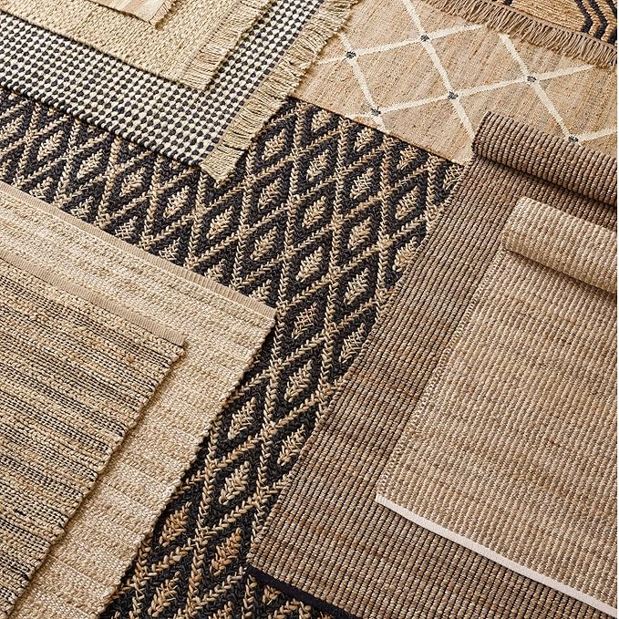 Dash & Albert Simba Ivory Handwoven Jute Rug, 8.5 X 11.5 Feet, Ivory Solid Pattern