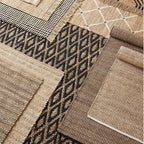 Dash & Albert Simba Ivory Handwoven Jute Rug, 3 X 5 Feet, Ivory Solid Pattern