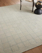 Loloi Chris Loves Julia Francis Collection FRA-03 Silver/Sky 2'-6" x 9'-9" Runner Rug