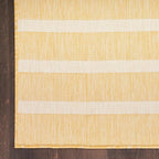 Nourison Home Positano Yellow Ivory 5' x 7' Area Rug - Easy Clean, Non Shedding, Bed Room, Living Room, Dining Room, Kitchen (5' x 7')