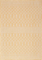Nourison Home Positano Yellow 6' x 9' Area Rug - Easy Clean, Non Shedding, Bed Room, Living Room, Dining Room, Kitchen (6' x 9')