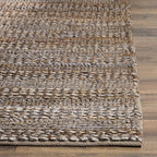 SAFAVIEH Area Rug 3x5 - Natural Fiber Collection - Beige, Handmade Jute, Braided Woven Design, Ideal for Entryway, Living Room, Bedroom (NF212B)