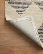 Loloi Chris Loves Julia Francis Collection FRA-01 Beige/Charcoal 9'-3" x 13' Area Rug