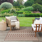 Nourison Home Positano Natural 8' x 10' Area Rug - Easy Clean, Non Shedding, Bed Room, Living Room, Dining Room, Kitchen (8' x 10')