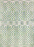 Nourison Home Positano Blue Green 9' x 12' Area Rug - Easy Clean, Non Shedding, Bed Room, Living Room, Dining Room, Kitchen (9' x 12')