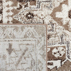 SAFAVIEH Vintage Hamadan Collection Runner Rug - 2'3" x 6', Brown & Ivory, Traditional Persian Design, Non-Shedding & Easy to Clean, Ideal for Hallway, Foyer, Entryway, Bedroom (VTH211T)